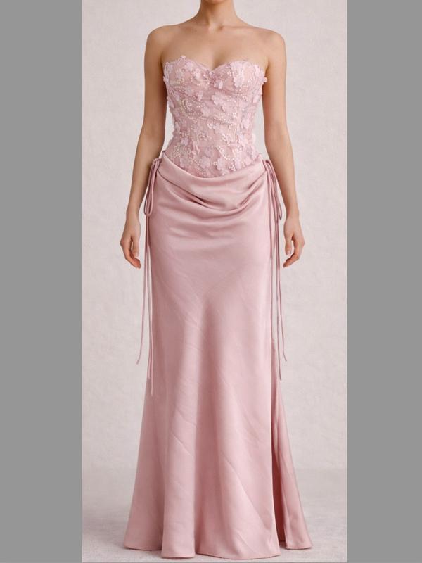 Get 70% Off On The Rosé Swan Dress Only Today 💕